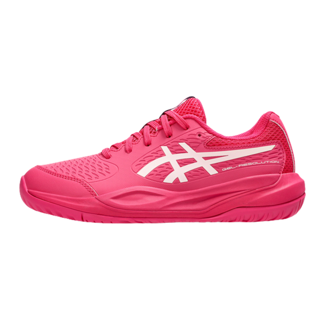 ASICS Gel-Resolution X GS Kids Tennis Shoe (Bright Rose/Cream)