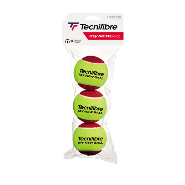 Tecnifibre Stage 3 Tennis Balls (3 Pack)