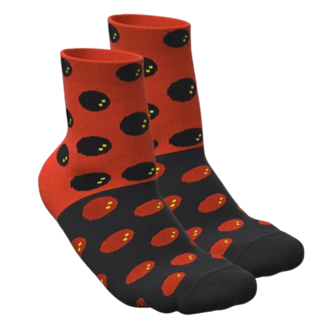 Inform Squash Socks (Black\Red)