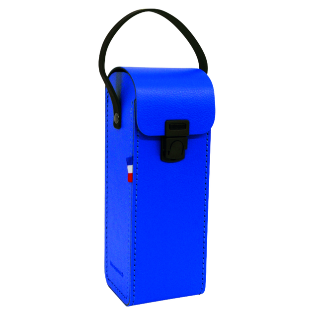 Maroquinor Luxury Vertical Rigid Case (Blue)