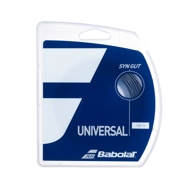 BABOLAT Synthetic Gut Tennis String (Gauge 16 / 1.30 - 12m Single Packet)