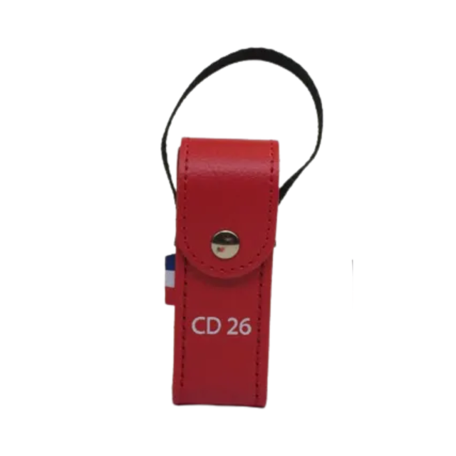 Maroquinor Luxury Vertical Rigid Jack Mini-case (Red)