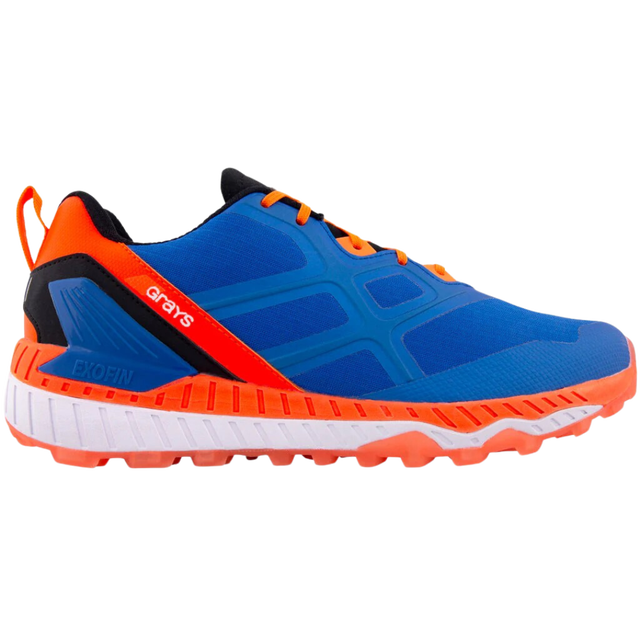 Grays Raid Hockey Shoe MENS (Blue/Orange)