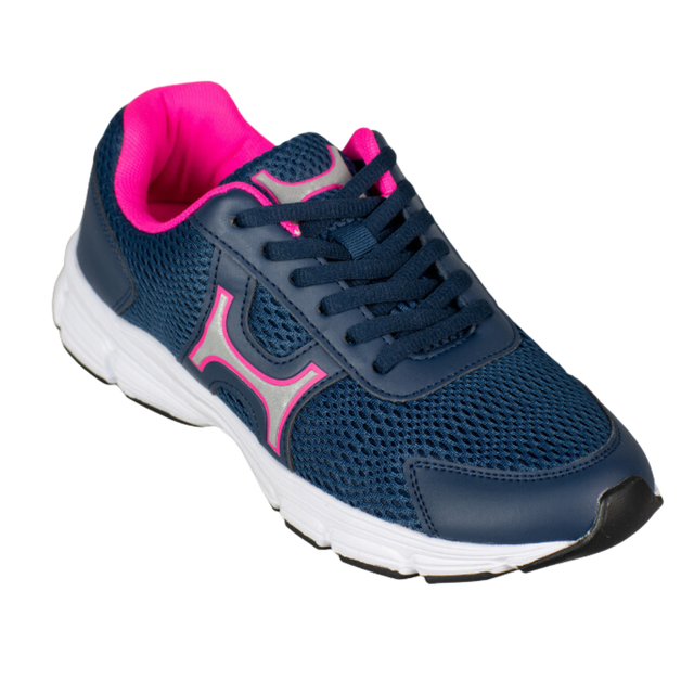Henselite Athletyica Women's Lawn Bowls Shoes (Navy\Cerise)