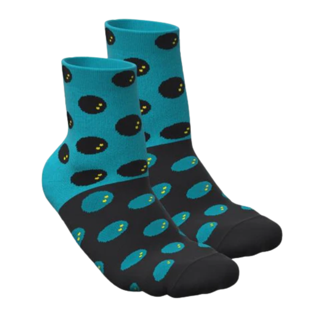 Inform Squash Socks (Black\Teal)