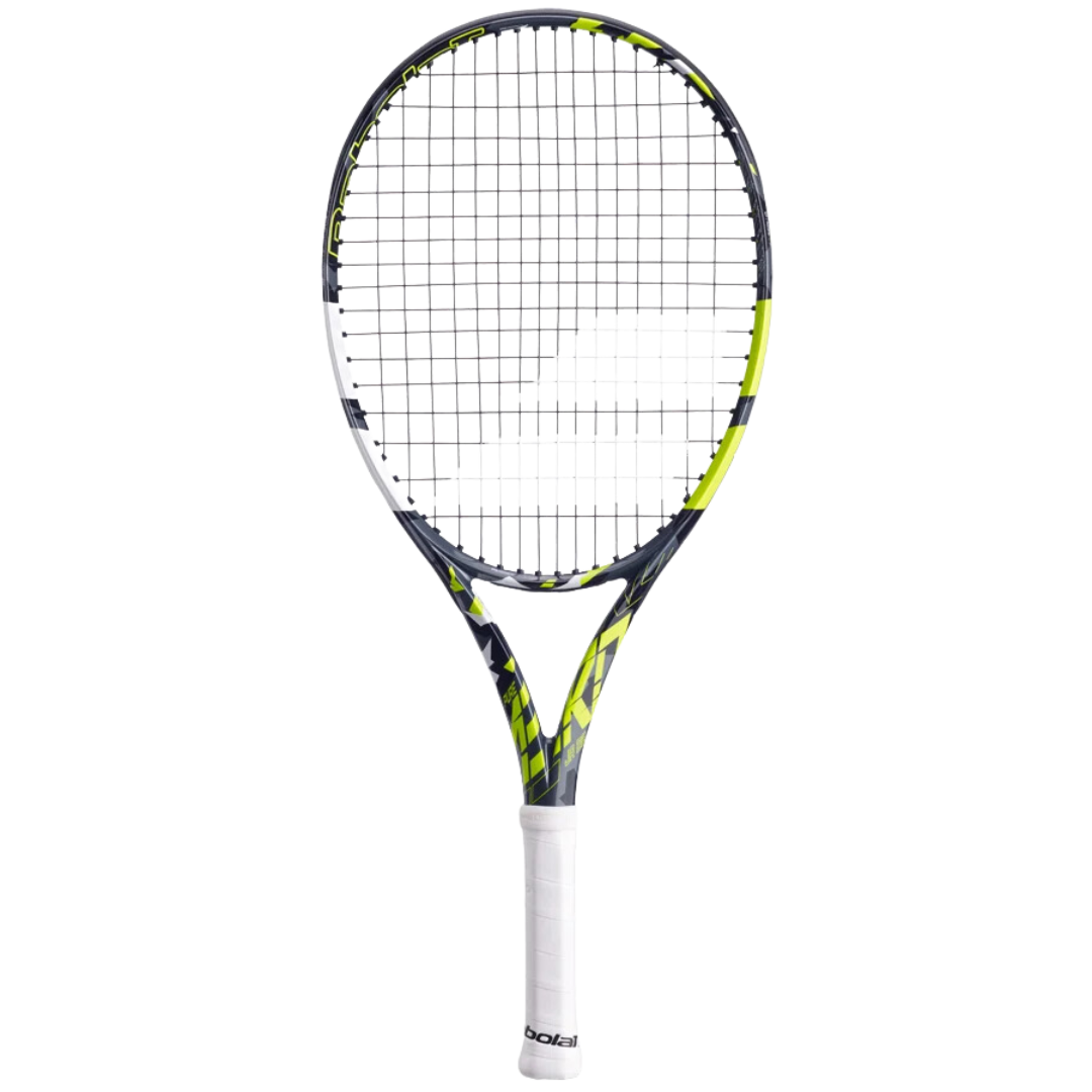 BABOLAT Evoke 102 Black Yellow Grip 3 Tennis Racket Strung