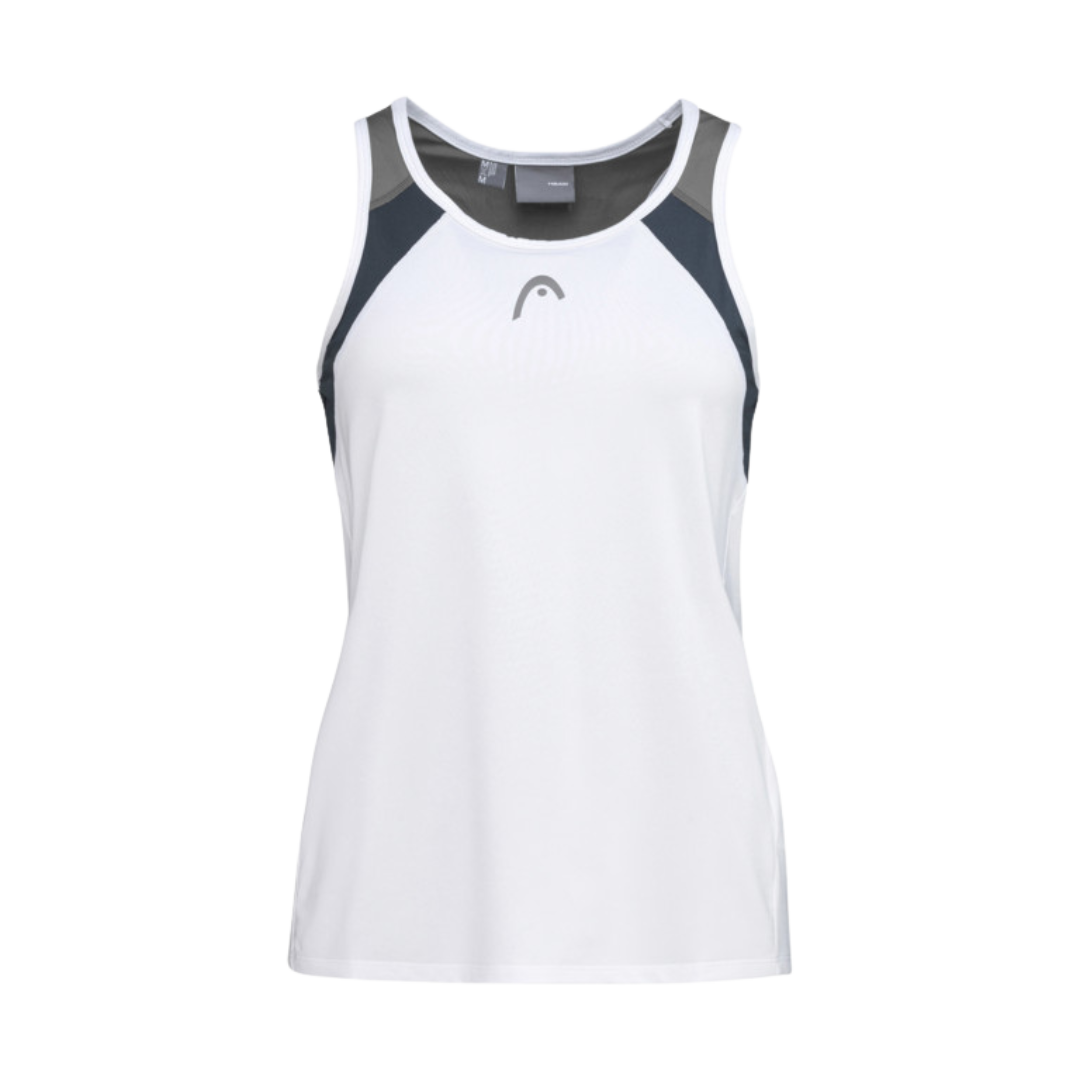 HEAD Club 22 Tank Tops Girls (White) | OffCourt Sports